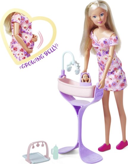 Steffi Love, Hello Baby, Várandós baba játékszett Steffi Love, Hello Baby, Várandós baba játékszett