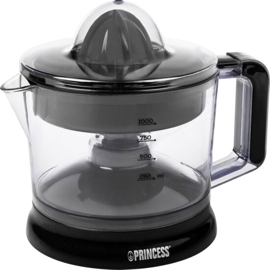 Princess 201004 Citrusprés, 25W, Fekete Princess 201004 Citrusprés, 25W, Fekete