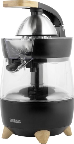 Princess 201862 Citrusprés, 300W, BPA mentes, Fekete (matt) Princess 201862 Citrusprés, 300W, BPA mentes, Fekete (matt)