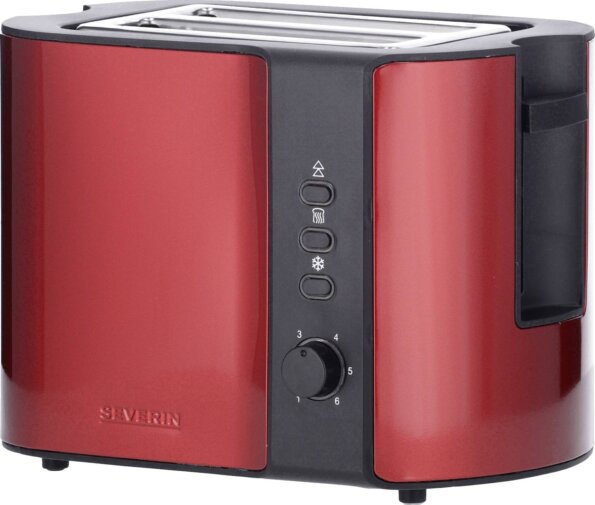 Severin AT 2217 Kenyérpirító, Piros Severin AT 2217 Kenyérpirító, Piros