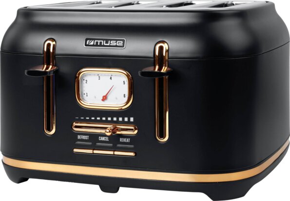 Muse MS-131 BC Kenyérpirító, Fekete