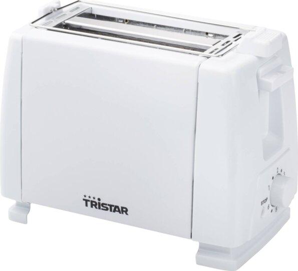 Tristar BR-1009 Kenyérpirító, Beépített zsemle feltét, Fehér