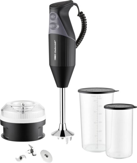 ESGE Zauberstab® M 200 BBQ Botmixer, 200W, Aprító feltéttel, Fekete ESGE Zauberstab® M 200 BBQ Botmixer, 200W, Aprító feltéttel, Fekete