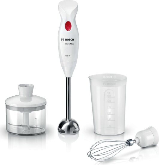 Bosch CleverMixx MSM24500 Botmixer, 400W, Aprító feltéttel, Fehér