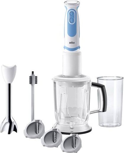 Braun MultiQuick 5 Vario Fit MQ 5260 Twist Botmixer, Fehér-kék