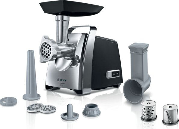 Bosch ProPower MFW67440 Húsdaráló, 2000W, Fekete-króm Bosch ProPower MFW67440 Húsdaráló, 2000W, Fekete-króm