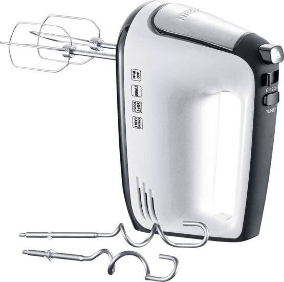 Severin HM 3830 Kézi mixer, 400W, Fehér Severin HM 3830 Kézi mixer, 400W, Fehér