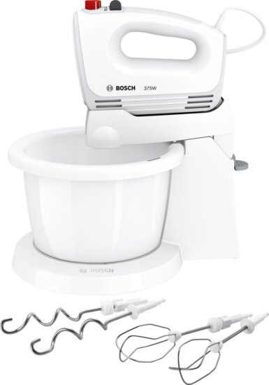 Bosch CleverMixx MFQ2600W Kézi mixer, 375W, Fehér Bosch CleverMixx MFQ2600W Kézi mixer, 375W, Fehér