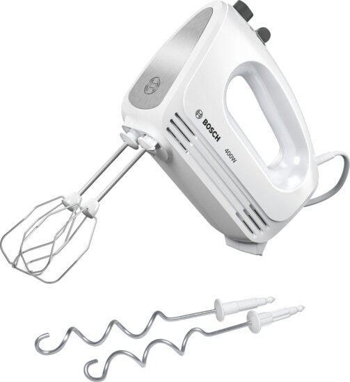 Bosch CleverMixx MFQ24200 Kézi mixer, 400W, Fehér Bosch CleverMixx MFQ24200 Kézi mixer, 400W, Fehér