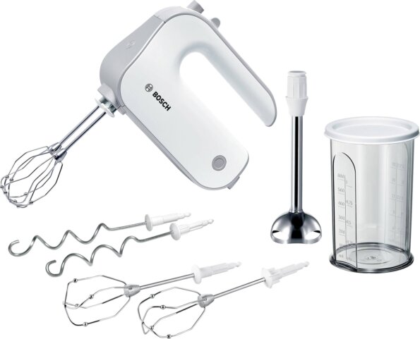 Bosch Styline MFQ4075DE Kézi mixer, 550W, Fehér Bosch Styline MFQ4075DE Kézi mixer, 550W, Fehér