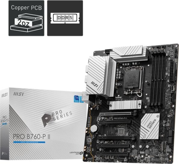 MSI PRO B760-P II alaplap MSI PRO B760-P II alaplap
