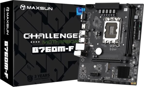 Maxsun Challenger B760M-F alaplap Maxsun Challenger B760M-F alaplap
