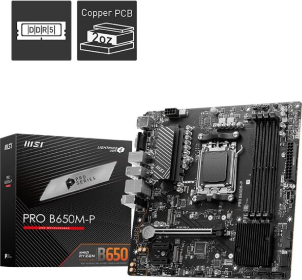 MSI PRO B650M-P alaplap MSI PRO B650M-P alaplap