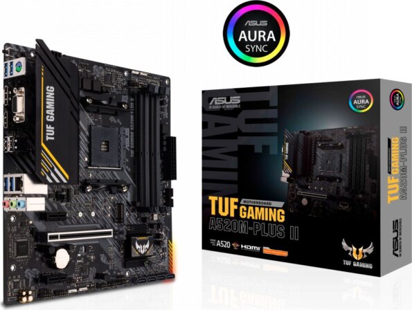 Asus TUF GAMING A520M-PLUS II alaplap Asus TUF GAMING A520M-PLUS II alaplap
