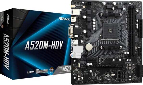 ASRock A520M-HDV alaplap ASRock A520M-HDV alaplap