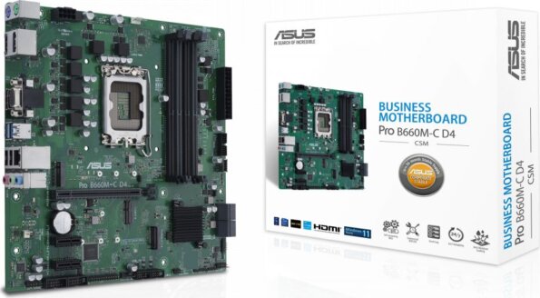 Asus PRO B660M-C D4-CSM alaplap Asus PRO B660M-C D4-CSM alaplap