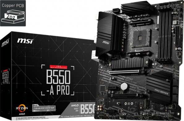 MSI B550-A PRO alaplap