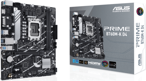 Asus PRIME B760M-K D4 alaplap