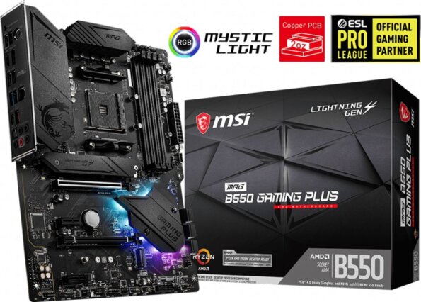 MSI MPG B550 GAMING PLUS alaplap