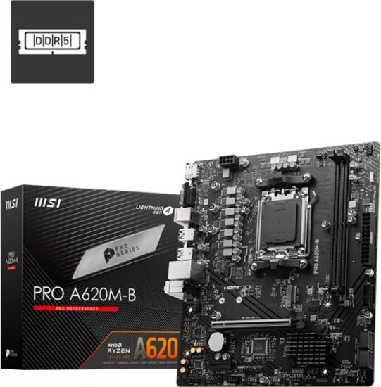 MSI PRO A620M-B alaplap