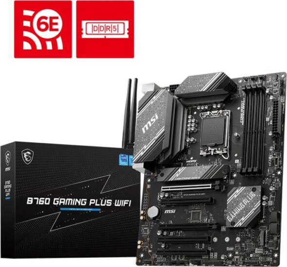MSI B760 GAMING PLUS WIFI alaplap