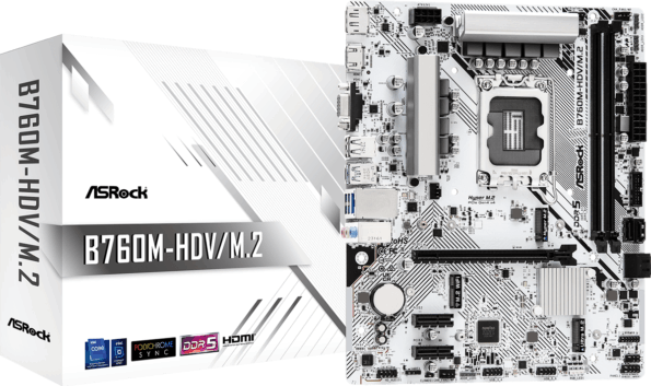 ASRock B760M-HDV/M.2 alaplap ASRock B760M-HDV/M.2 alaplap