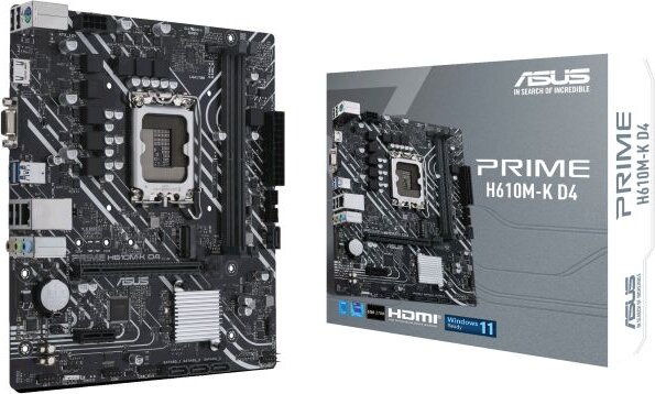 Asus PRIME H610M-K D4 alaplap