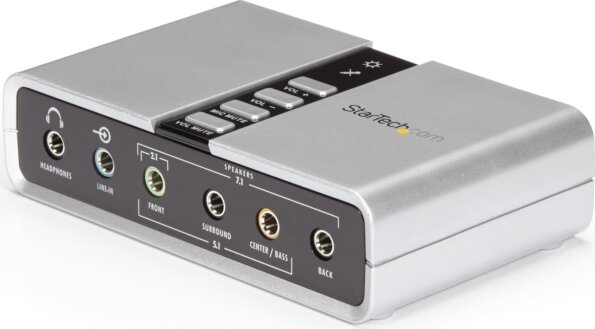 Startech ICUSBAUDIO7D külső USB hangkártya Startech ICUSBAUDIO7D külső USB hangkártya