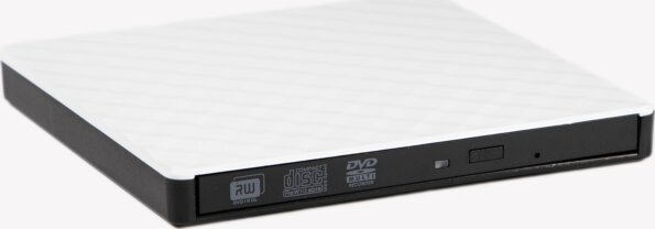 IRIS Square külső DVD író, fehér-fekete IRIS Square külső DVD író, fehér-fekete