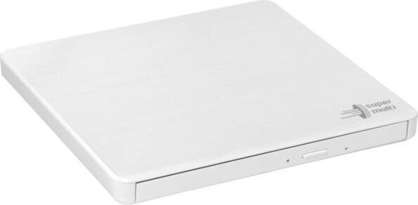 HL Data Storage GP60 külső USB 2.0 DVD író, fehér HL Data Storage GP60 külső USB 2.0 DVD író, fehér