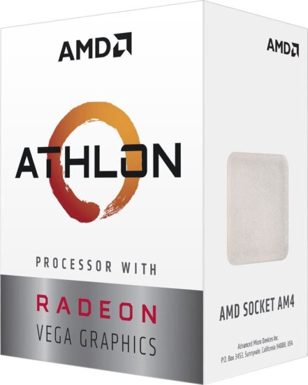 AMD Athlon 3000G AM4 3,5GHz BOX AMD Athlon 3000G AM4 3,5GHz BOX