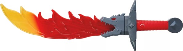Ninja sárkány kard, piros