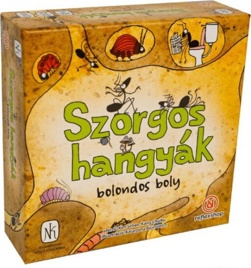 Szorgos hangyák társasjáték Szorgos hangyák társasjáték