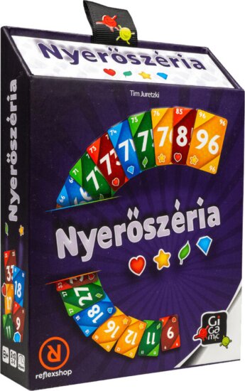 Nyerőszéria társasjáték Nyerőszéria társasjáték