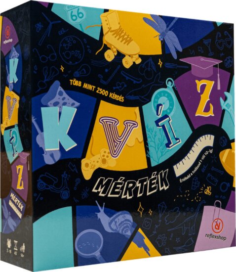 Kvízmérték társasjáték Kvízmérték társasjáték
