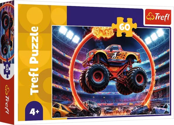 Monster Truck puzzle, 60 darabos