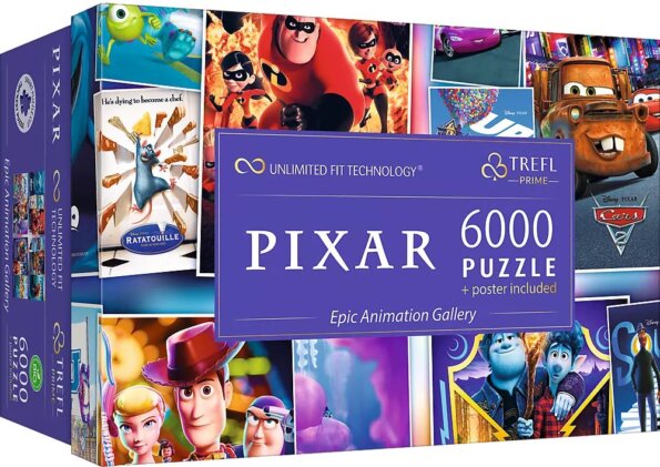 A csodálatos Disney-Pixar kollekció puzzle, 6000 darabos A csodálatos Disney-Pixar kollekció puzzle, 6000 darabos
