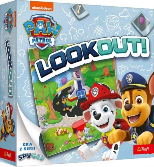 Mancs őrjárat, Spy Guy, Lookout! társasjáték Mancs őrjárat, Spy Guy, Lookout! társasjáték
