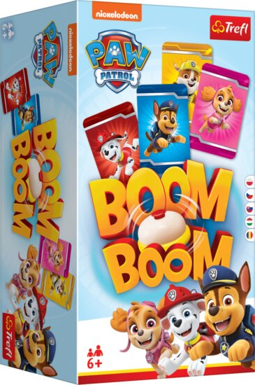 Boom Boom, Mancs őrjárat ügyességi és logikai társasjáték Boom Boom, Mancs őrjárat ügyességi és logikai társasjáték