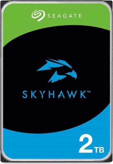 Seagate SkyHawk 2TB merevlemez (3,5", SATA3, 5400rpm, 256MB cache)