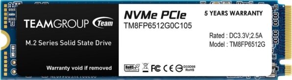 TeamGroup MP33 512GB (M.2 2280, NVMe)