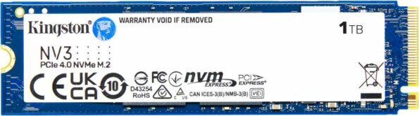 Kingston NV3 1TB (M.2 2280, NVMe)