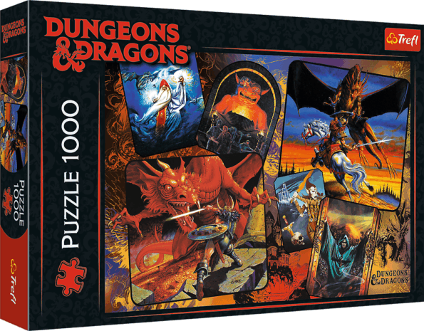 A Dungeons & Dragons eredete puzzle, 1000 darabos