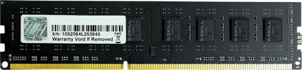 G.Skill 8GB / 1600MHz Value (DDR3) G.Skill 8GB / 1600MHz Value (DDR3)