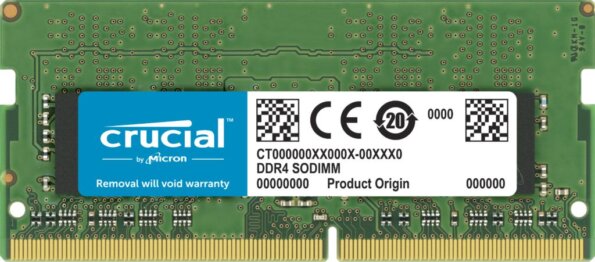 Crucial 32GB / 3200MHz (DDR4, SODIMM)