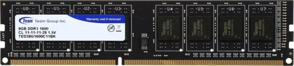 TeamGroup 8GB / 1600MHz Elite (DDR3)