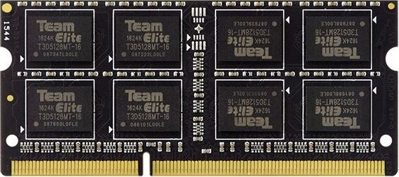 TeamGroup 8GB / 1600MHz Elite (DDR3L, SODIMM)