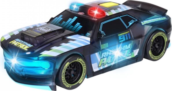 Dickie, Járőrautó fénnyel és hanggal, 20 cm