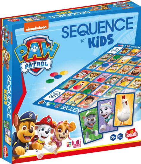 Sequence Junior társasjáték, Mancs Őrjárat kiadás Sequence Junior társasjáték, Mancs Őrjárat kiadás