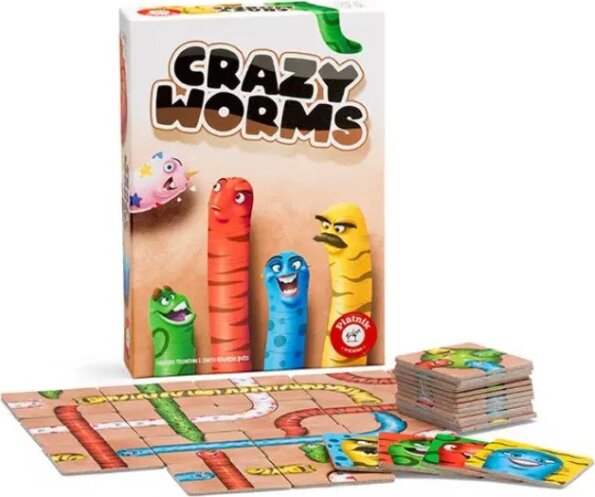Crazy Worms társasjáték